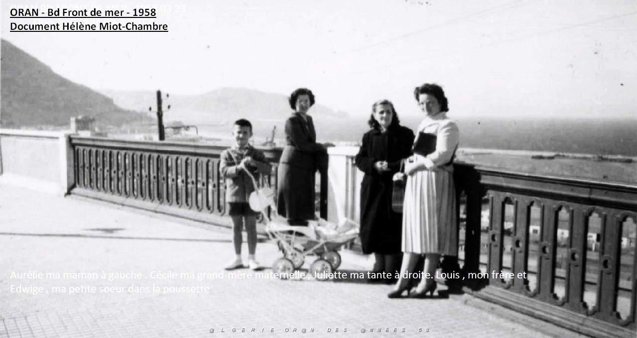 Oran- SDV- 7059- 1958 03 23 ORAN FRONT DE MER .JPG